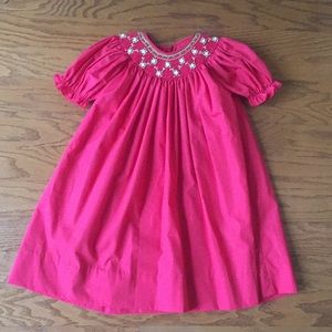 2T Christmas Smock Dress